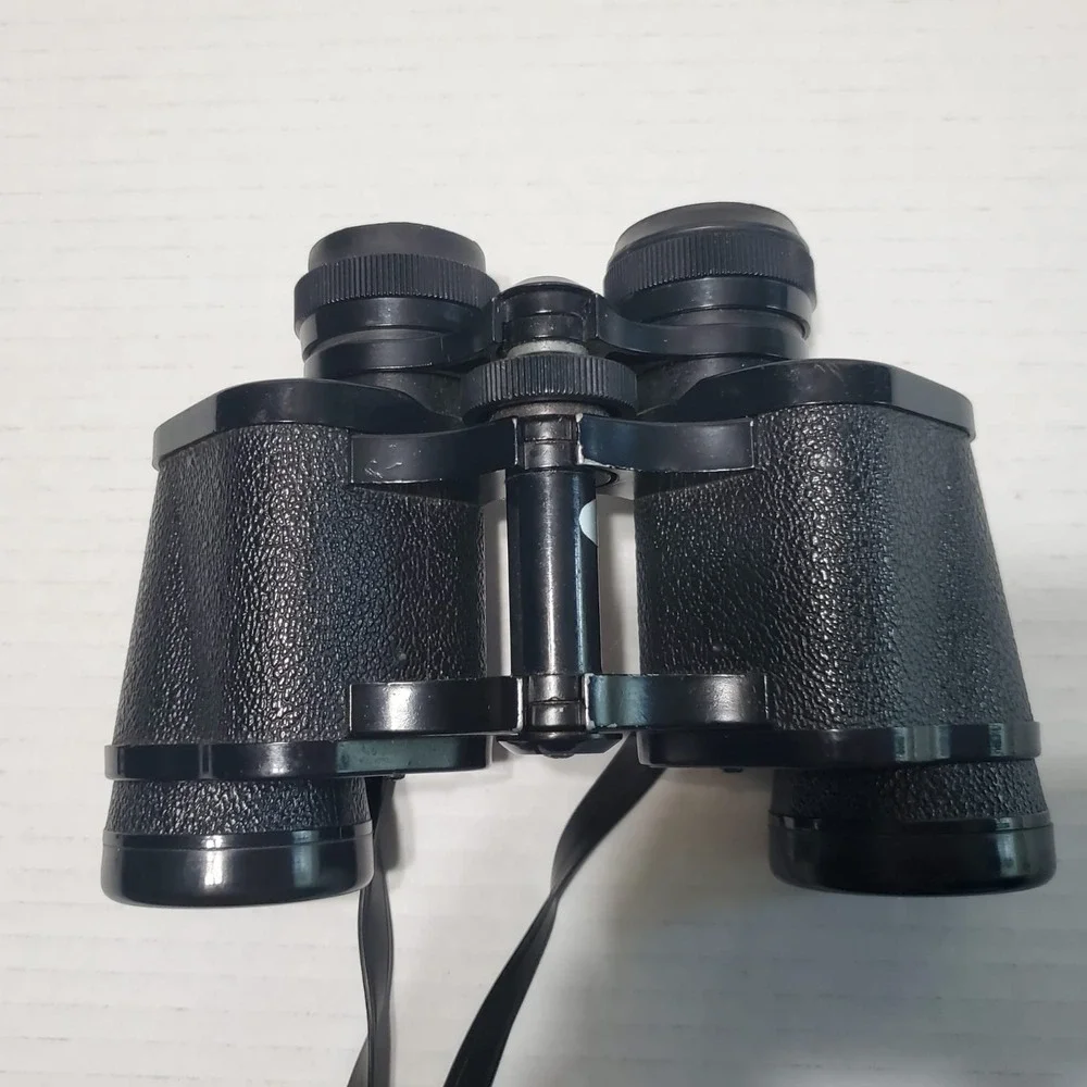 Vintage Focal Binoculars 7 X 35‎ Wide Angle Kmart  525ft at 1000 yards With Case